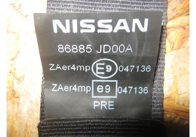 Ремень безопасности передний левый Nissan Qashqai J10