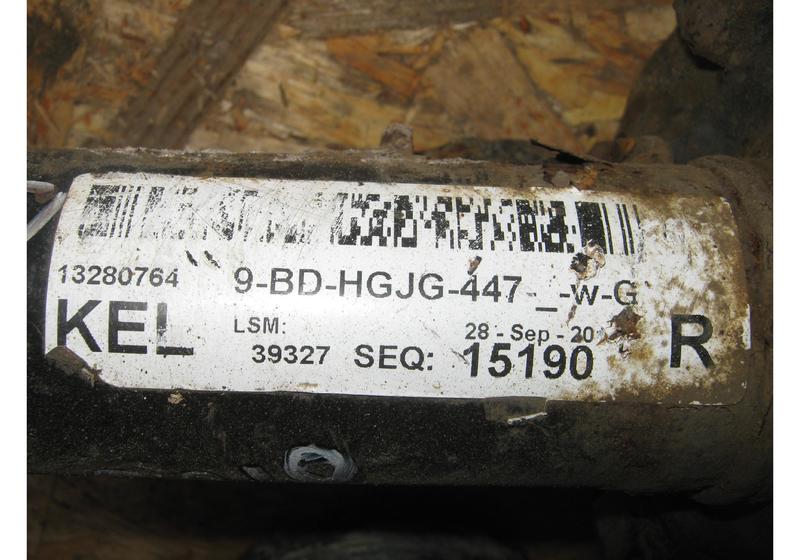 Стойка передняя правая в сборе Opel Astra H